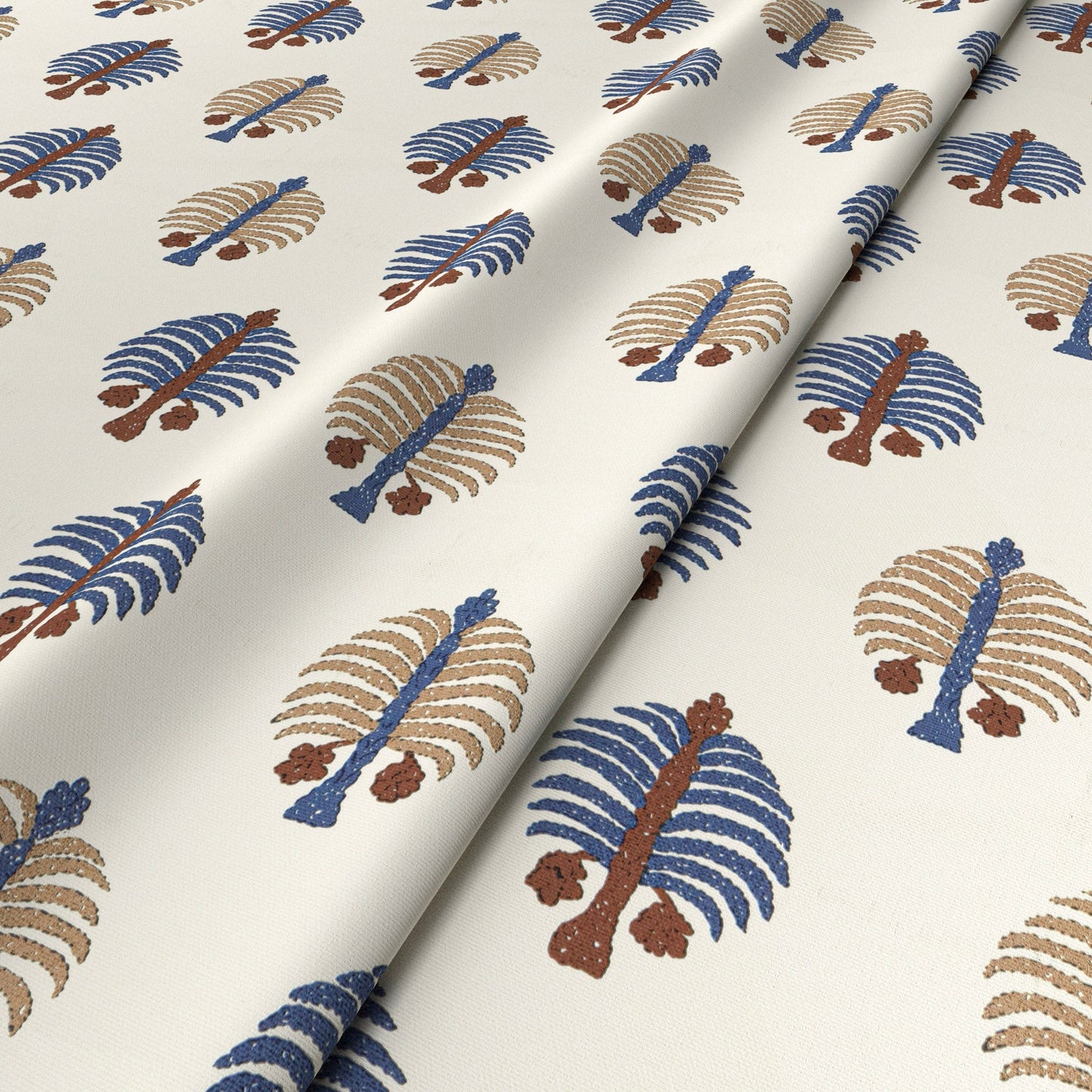 Gobi Blue Performance Fabric