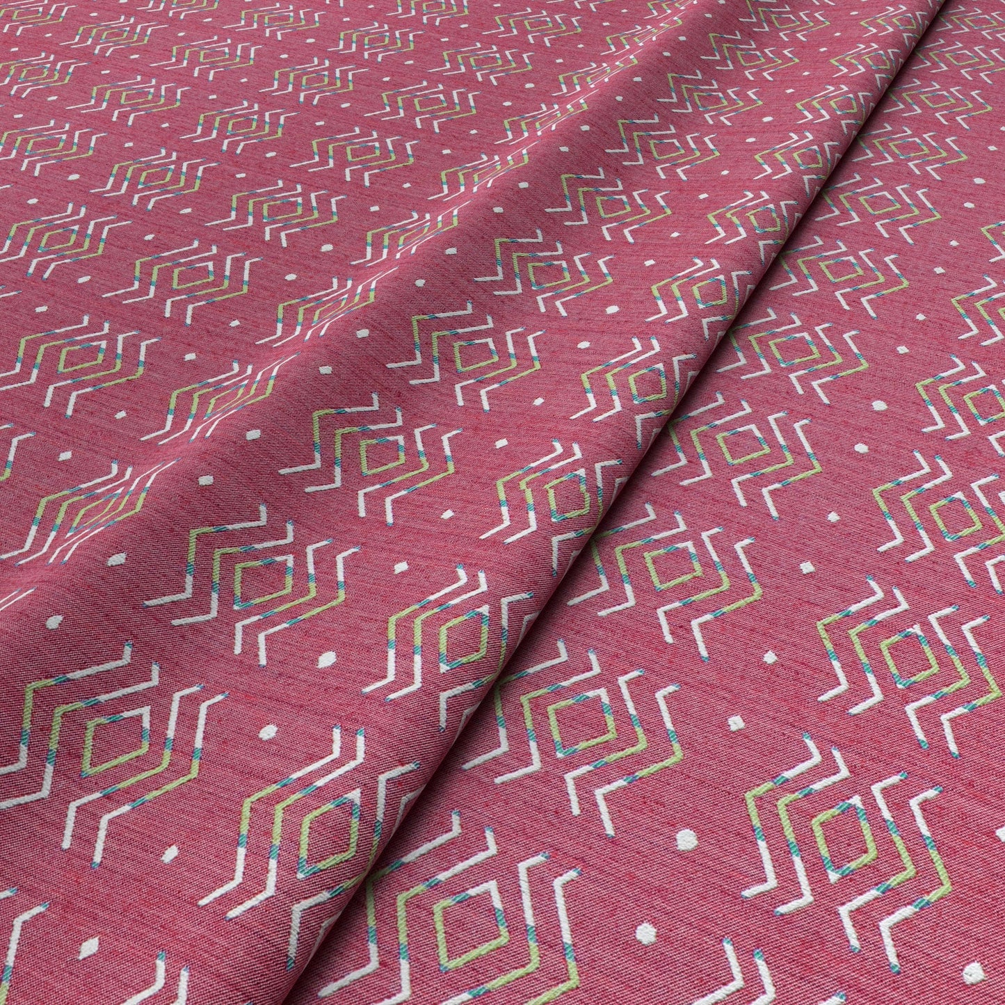 Azteca Stripe Leaf Fabric