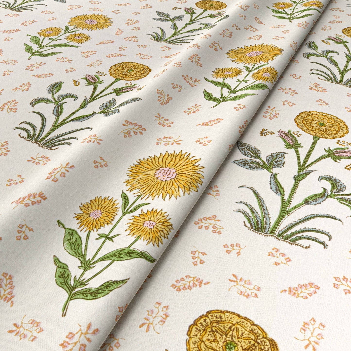 Magda Yellow Fabric