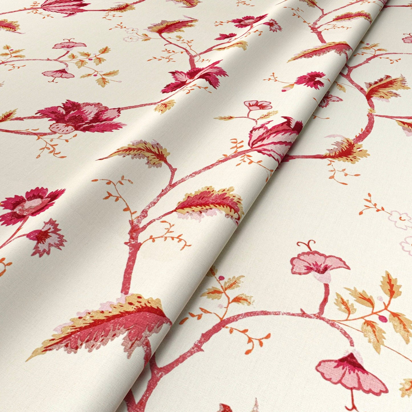 Bengal Pink/Raspberry Fabric