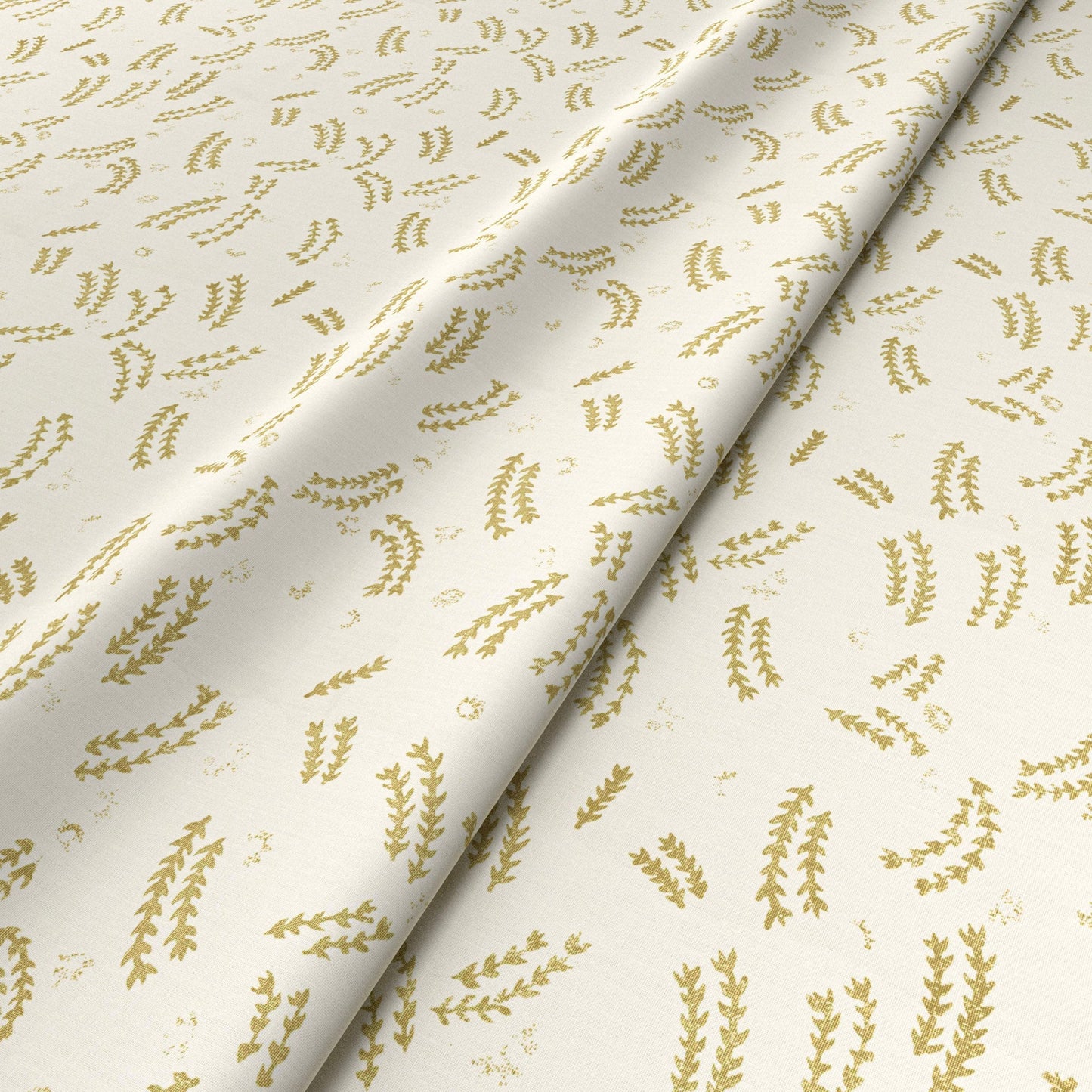 Pasha Sprig Green Fabric