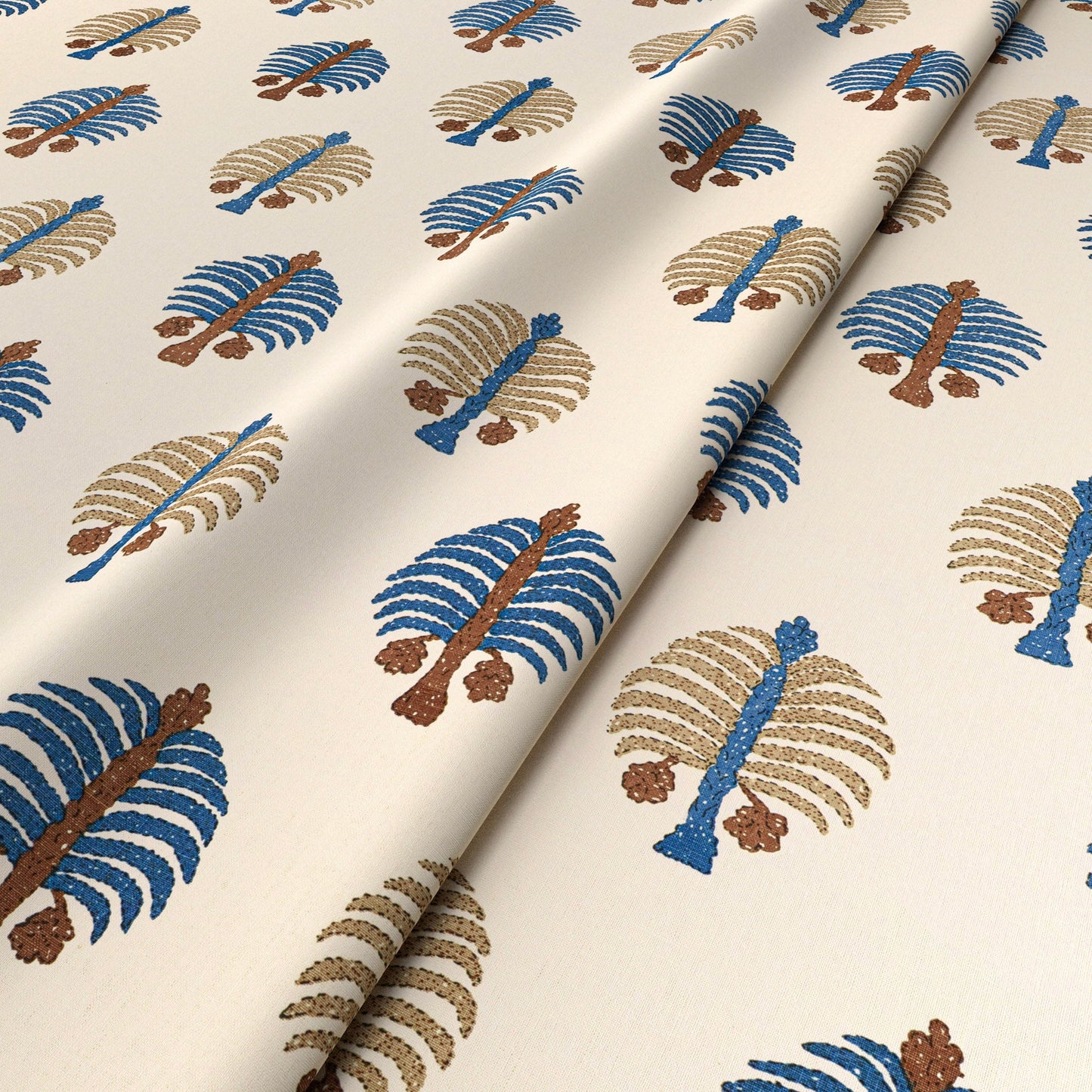Gobi Blue Fabric