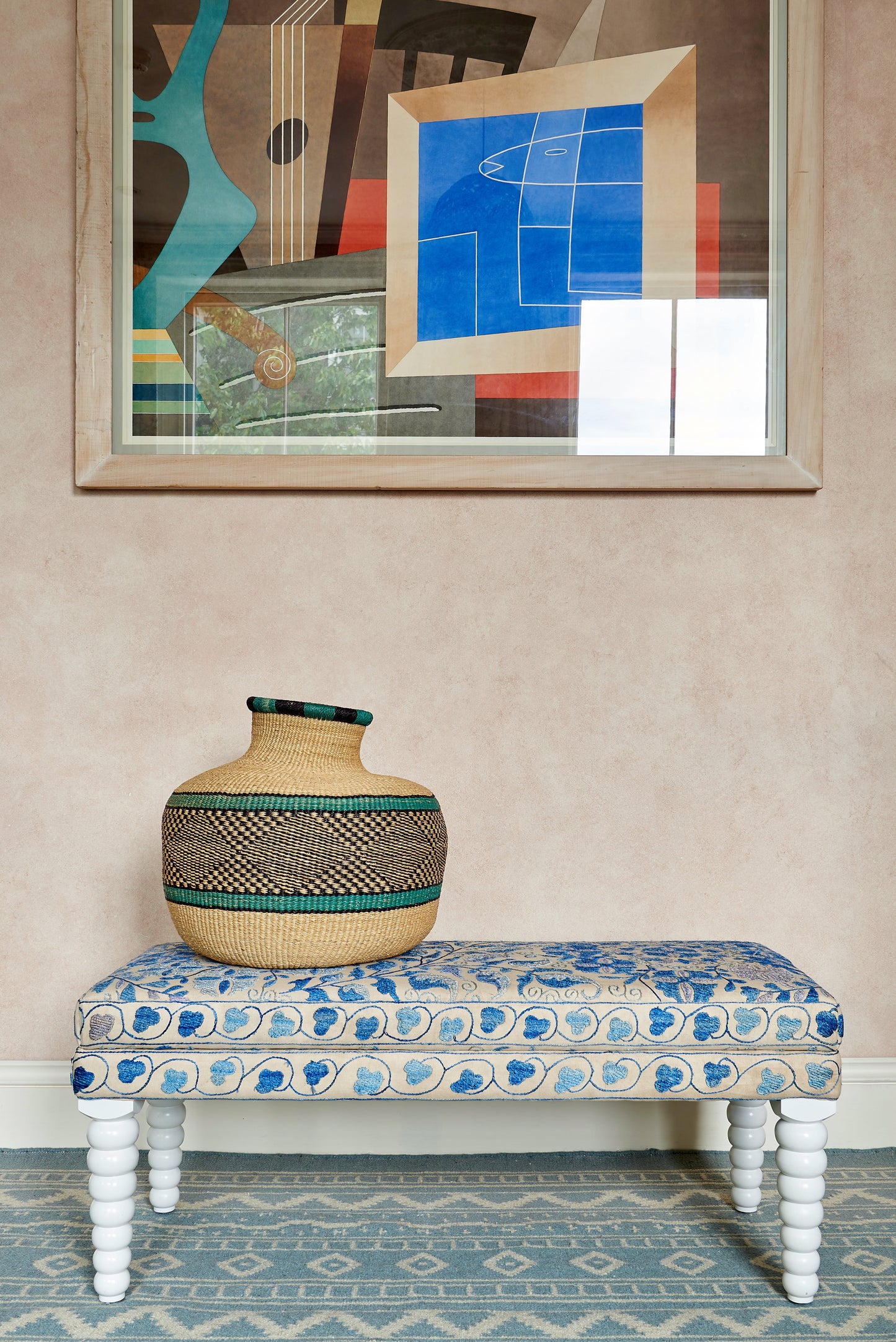 Suzani Bench