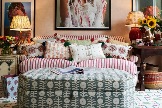 9 ways to style cushions in your home