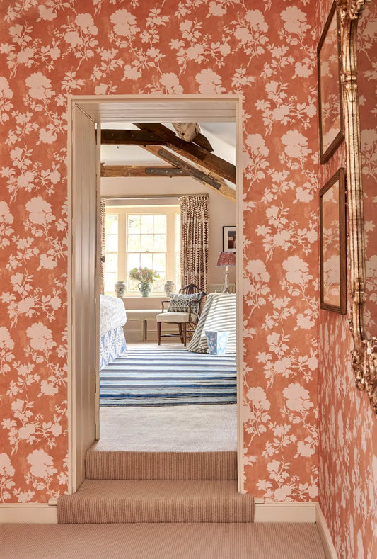 How to Use Bold Patterned Wallpaper in a Small Space