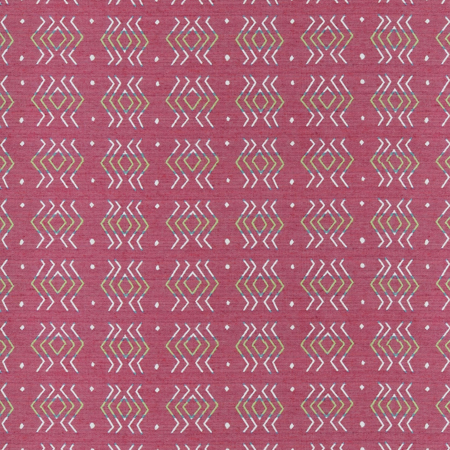 Azteca Stripe Leaf Fabric