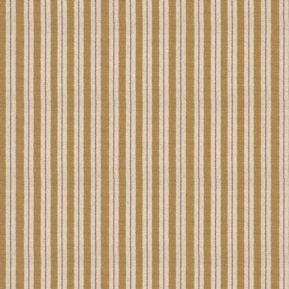 Sketched Stripe Gold Fabric