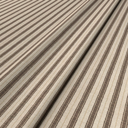 Sketched Stripe Mushroom Fabric
