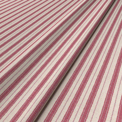 Sketched Stripe Pink Fabric