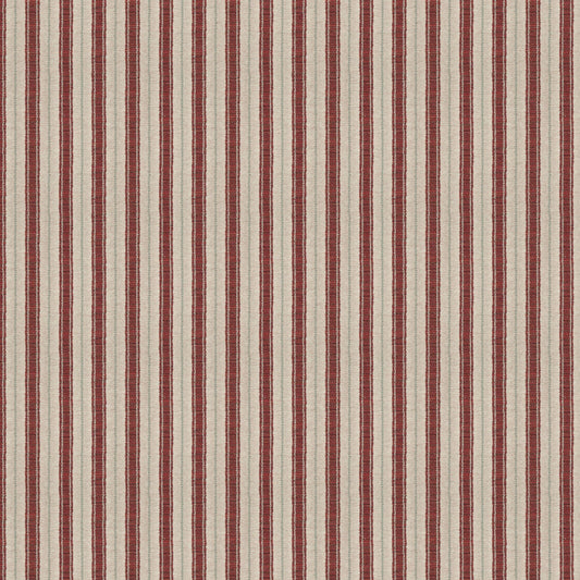 Sketched Stripe Red/Pale Green Sample