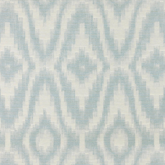 Ikat Diamond Aqua Sample