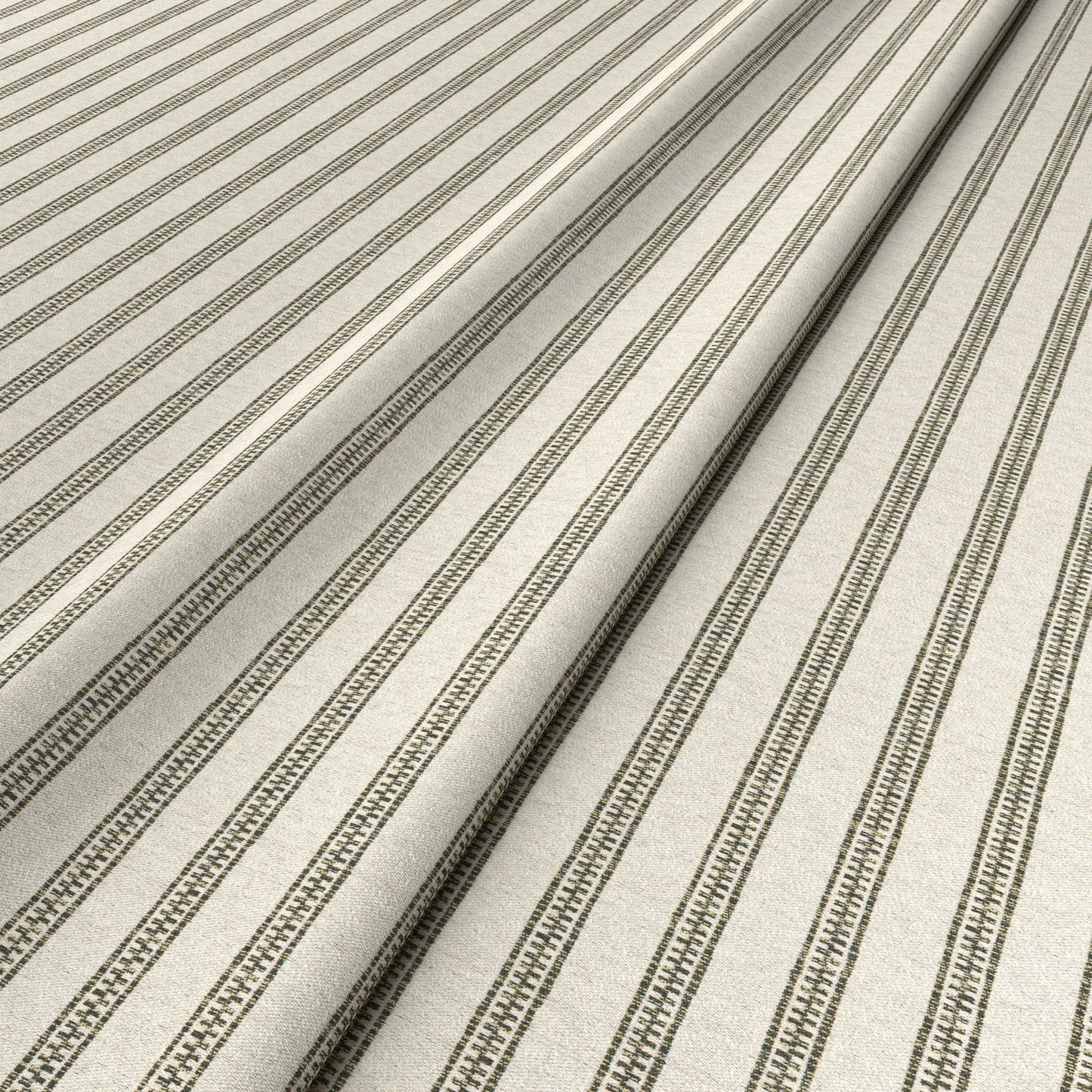 Ticking Stripe Field Fabric