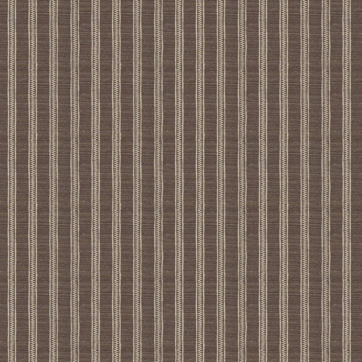 Ticking Stripe Nutmeg Fabric
