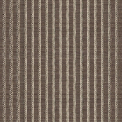 Ticking Stripe Nutmeg Fabric