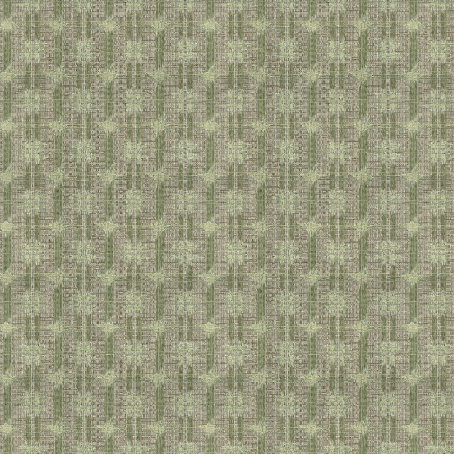 Inca Check Green Fabric