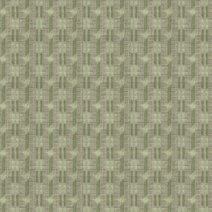 Inca Check Green Fabric