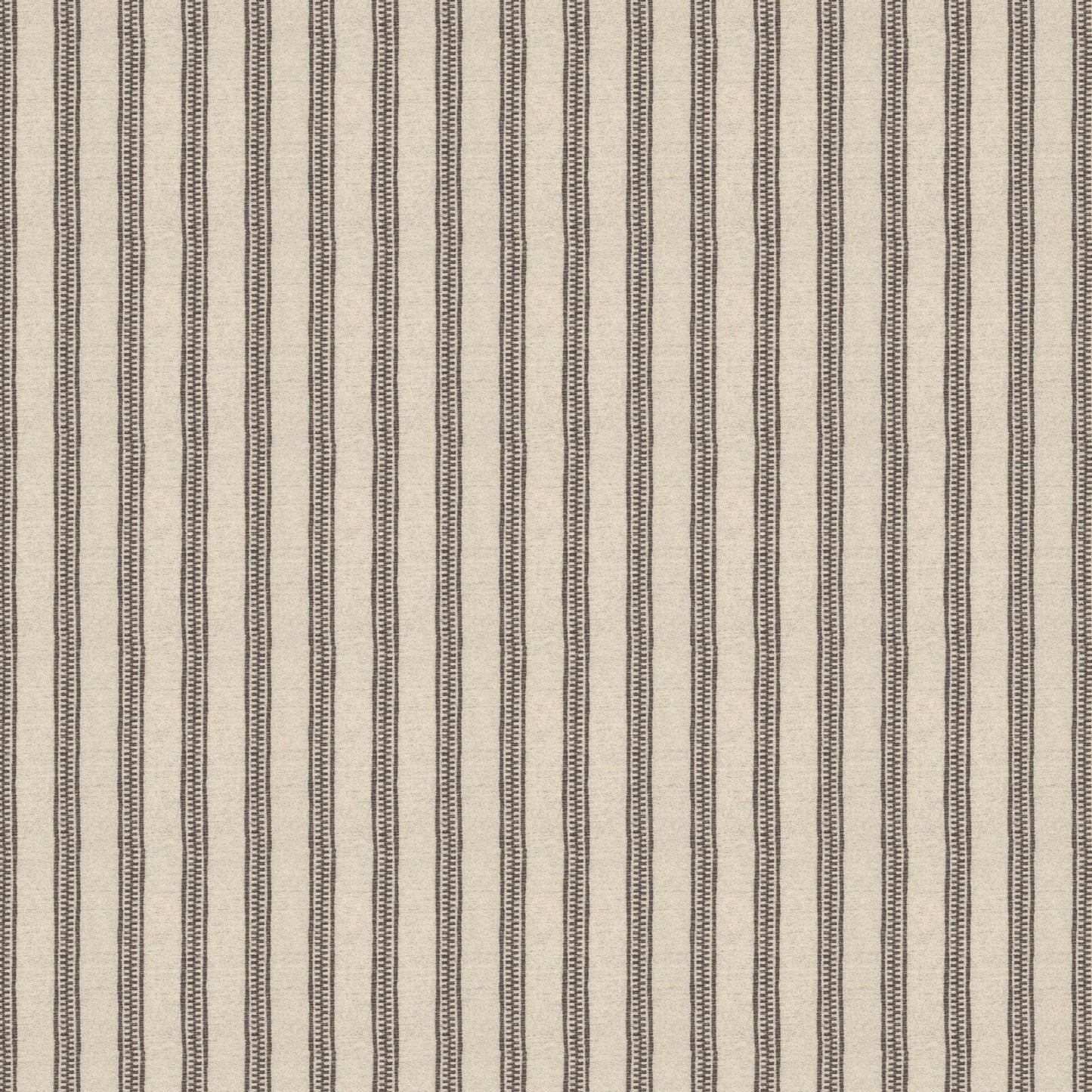 Ticking Stripe Nutmeg Sample