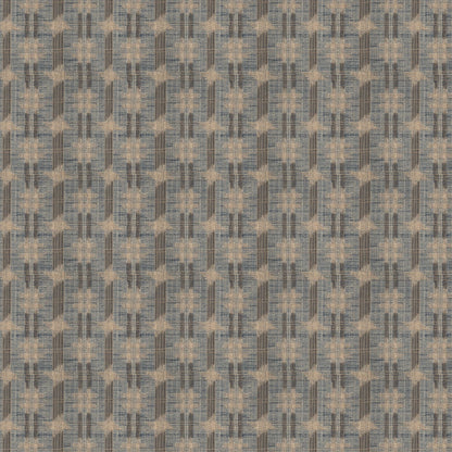 Inca Check Mushroom Fabric