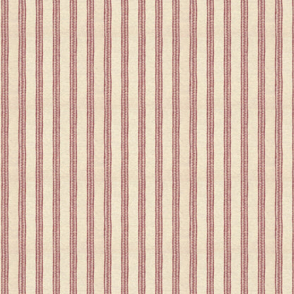 Ticking Stripe Custom Rose Fabric