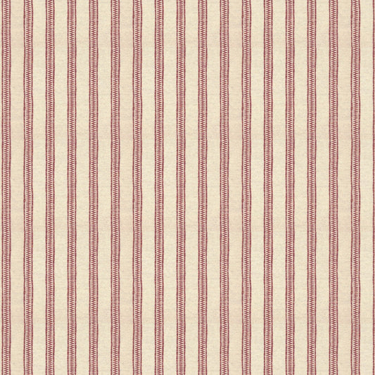 Ticking Stripe Custom Rose Fabric