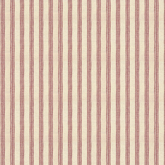 Ticking Stripe Rose Sample