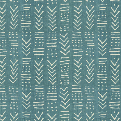 Luma Green Petrol Fabric