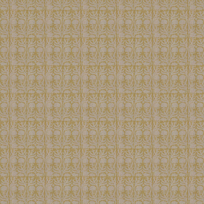 Ashok Yellow on Natural Fabric