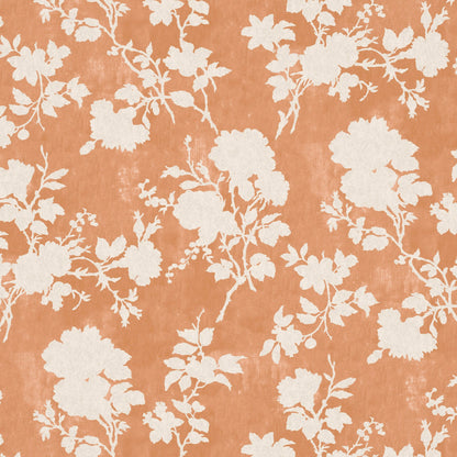 Flowerberry Orange Wallpaper Roll