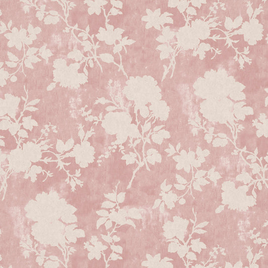 Flowerberry Pink Wallpaper Sample