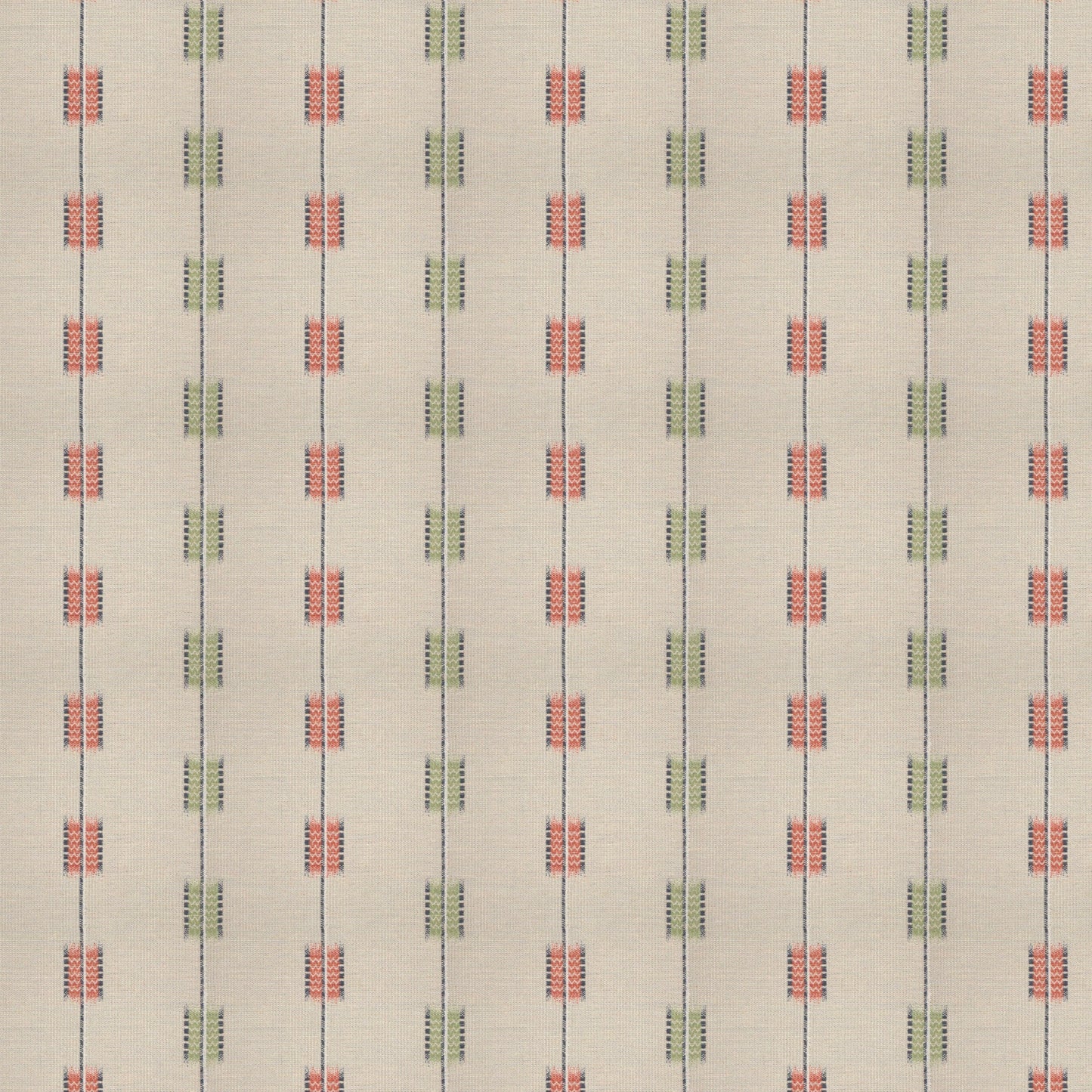 Zig Zag Henna/Muscat Fabric