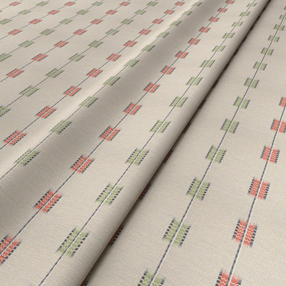 Zig Zag Henna/Muscat Fabric