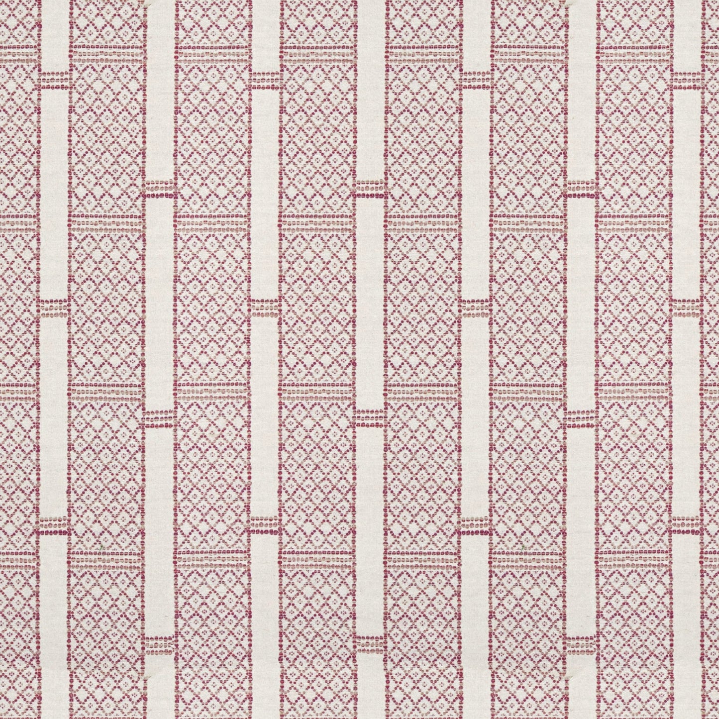 Stripe & Diamonds Cream/Pink Sample