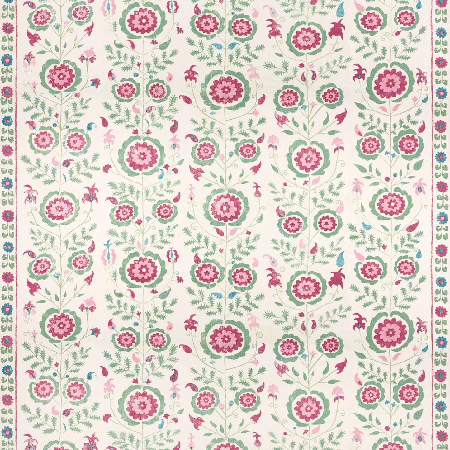 Simla Pink/Green Fabric