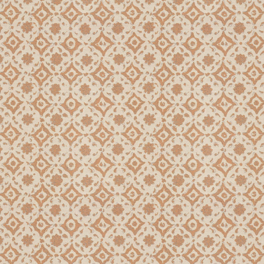 Floral Tile Cinnamon Sample