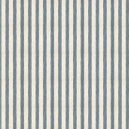 Ticking Stripe Ocean Fabric
