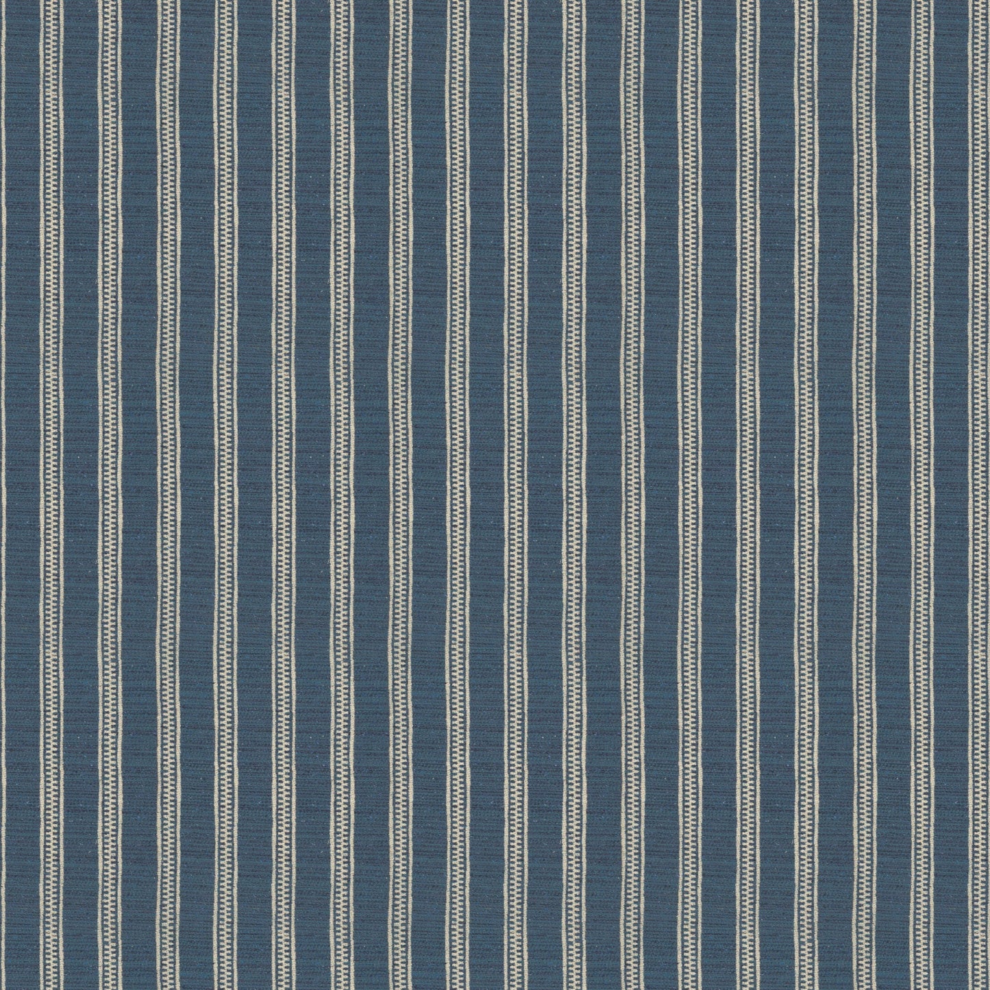 Ticking Stripe Ocean Fabric