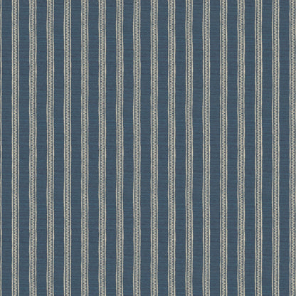 Ticking Stripe Ocean Fabric