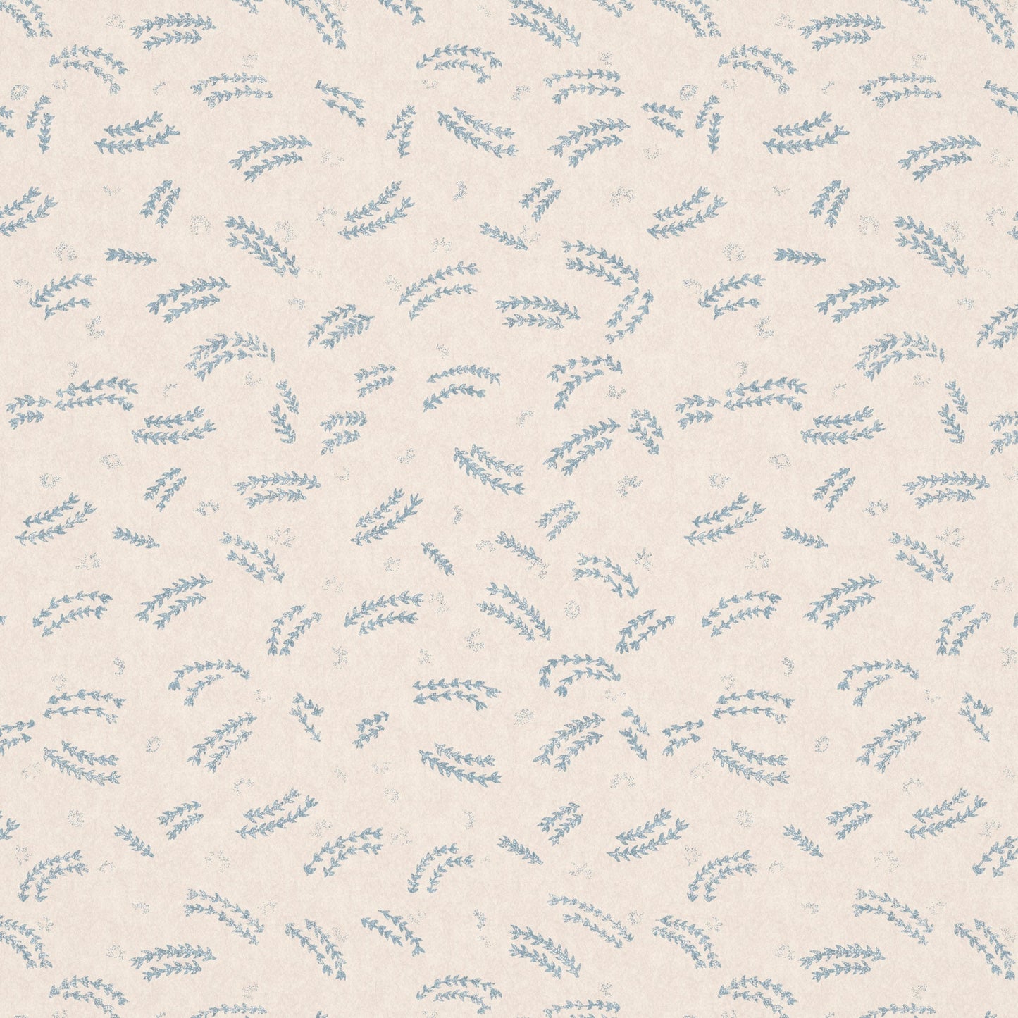 Pasha Sprig Duck Egg Wallpaper Sample
