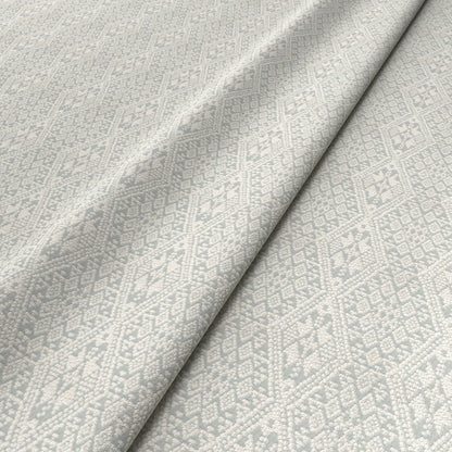 Diamond Chunky Aqua Fabric
