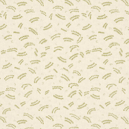 Pasha Sprig Soft Green Wallpaper Roll