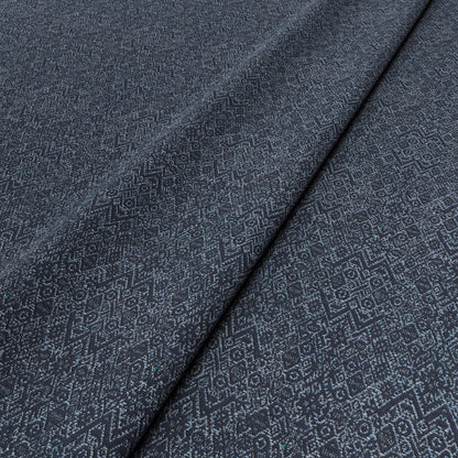 Diamond Ethnic Dark Blue Fabric