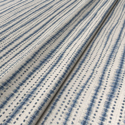 Indigo Stripe Fabric