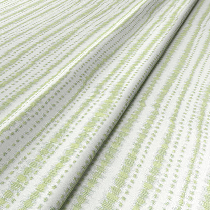 Batik Stripe Pale Green Fabric