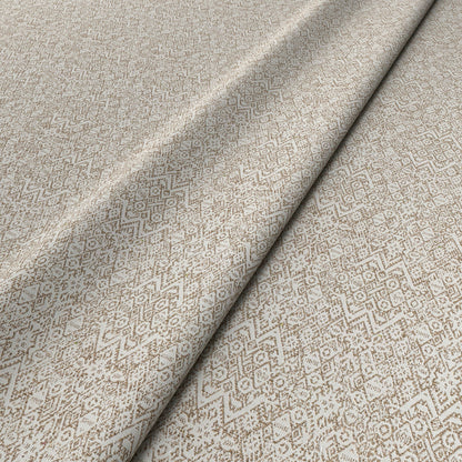 Diamond Ethnic Nutmeg Fabric