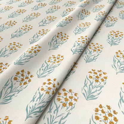 Kalindi Blue/Yellow Fabric