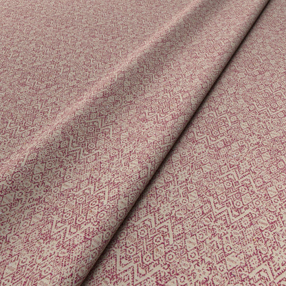 Diamond Ethnic Pink Fabric