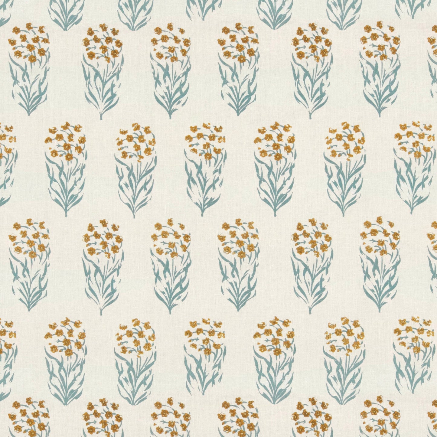 Kalindi Blue/Yellow Fabric