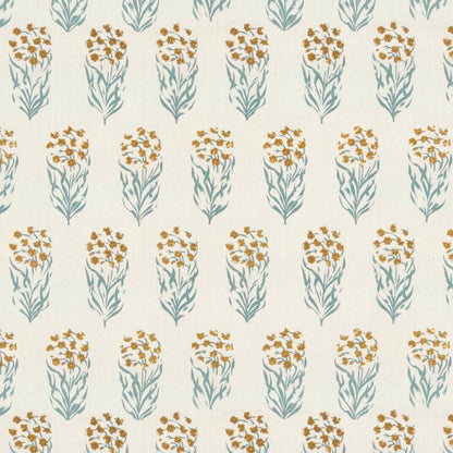 Kalindi Blue/Yellow Fabric