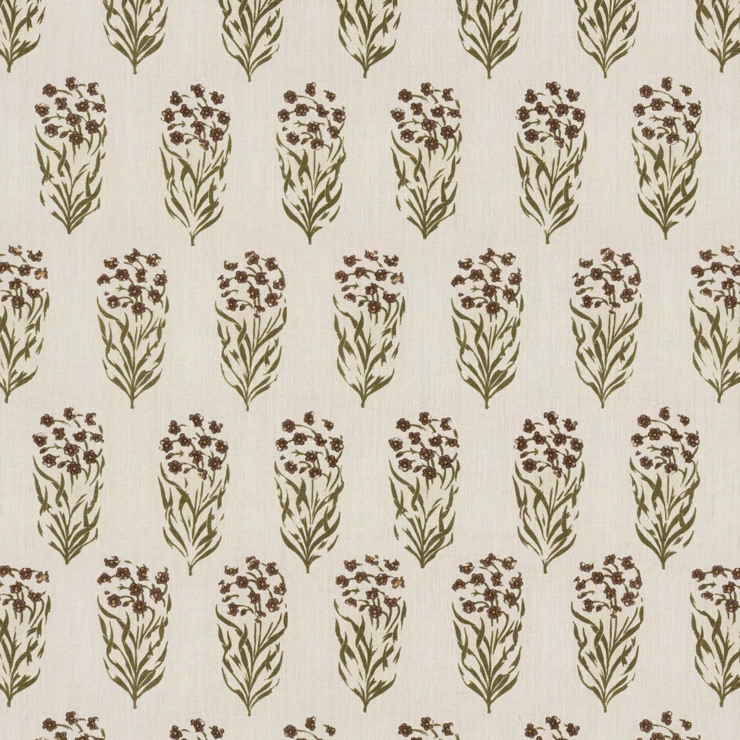 Kalindi Green/Sienna Fabric