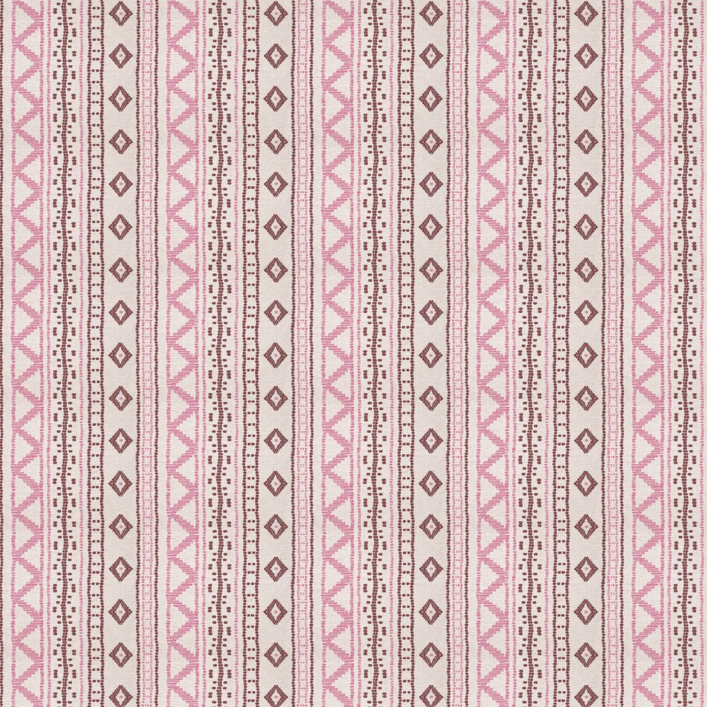 Andean Vertical Stripe Pink Sample
